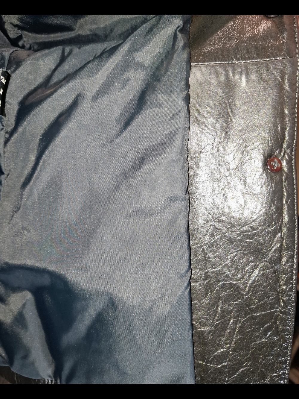 Vintage 80's Wilson Black Leather Tailored Jacket - Picture 14 of 14